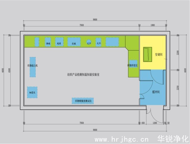 恒溫恒濕實(shí)驗室設計圖